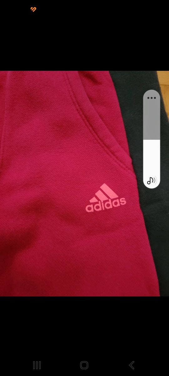 Spodnie dresowe dla dziewczynki Adidas