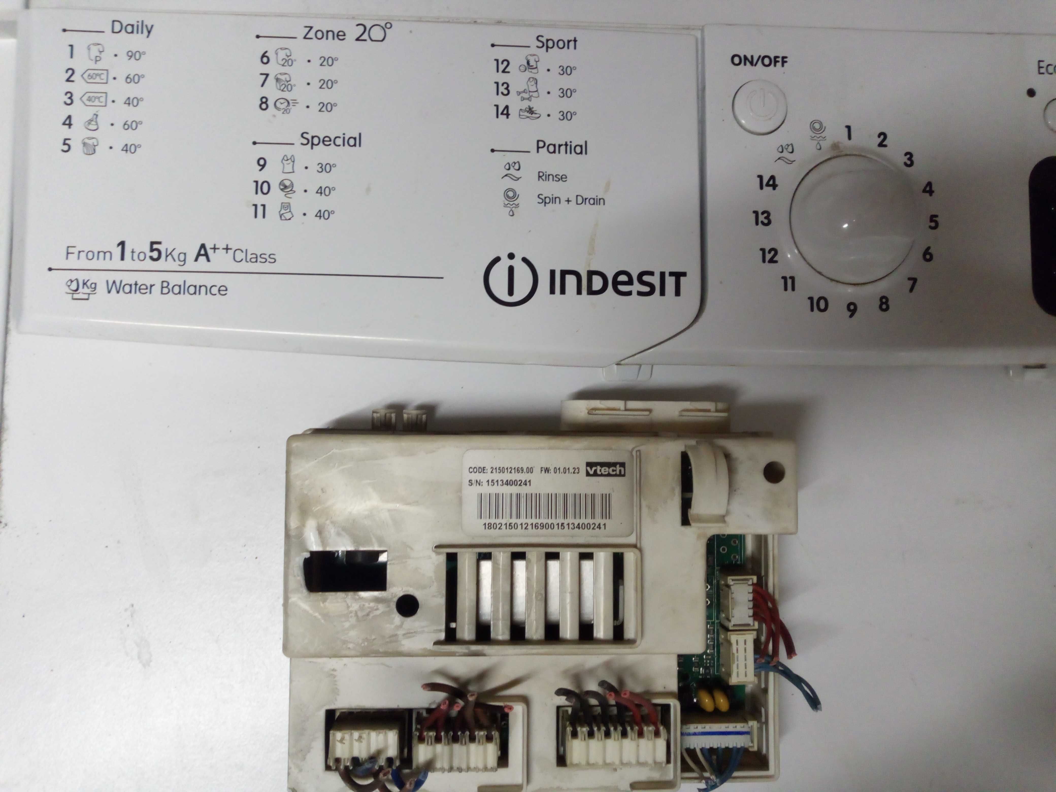 moduł do pralki Indesit IWSE51252 vtech
