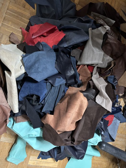 Skóra naturalna , skóra odzieżowa , rękodzieło