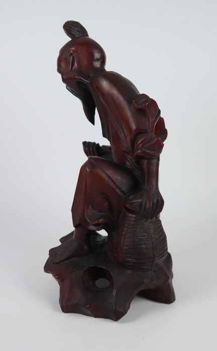Ancião, escultura chinesa