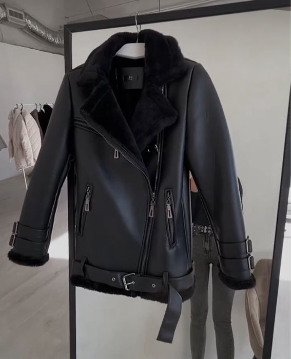 Дубленка авиатор