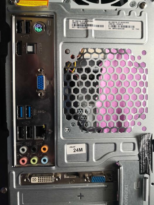 Asus P8H61-M pro, i 5. Komputer PC