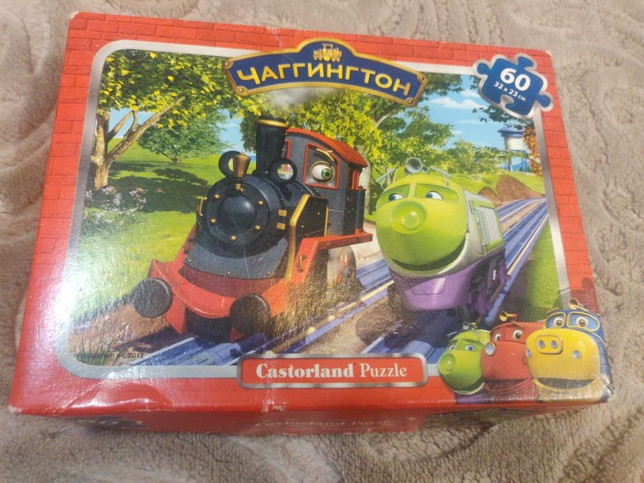 Депо Чаггингтон Chuggington + Пазлы