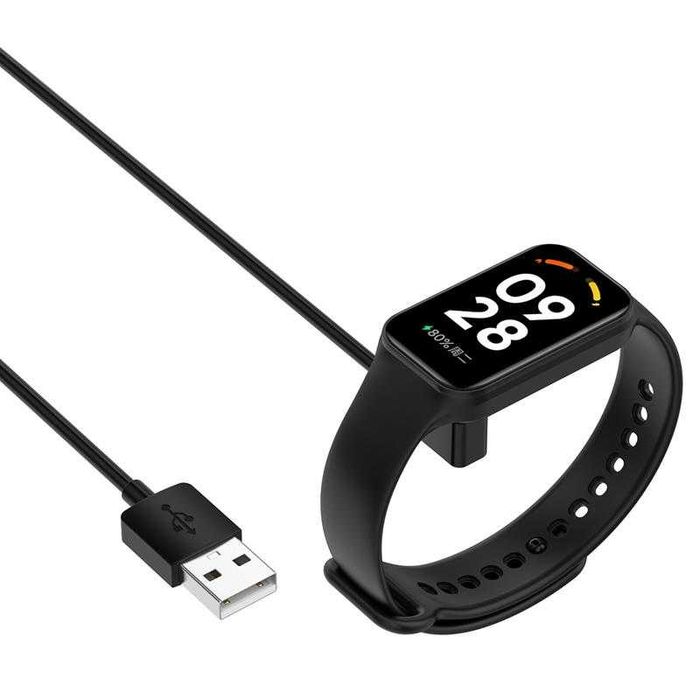 Kabel USB Ładowarka Smartband Xiaomi Mi Band 8, Active Pro Redmi Watch