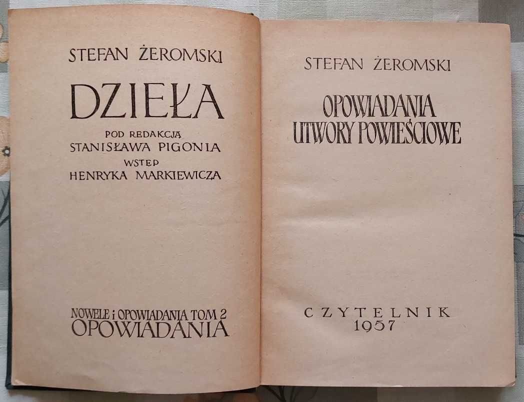 Dzieła Stefan Żeromski Wydawnictwo Czytelnik 1957 23 tomy książki