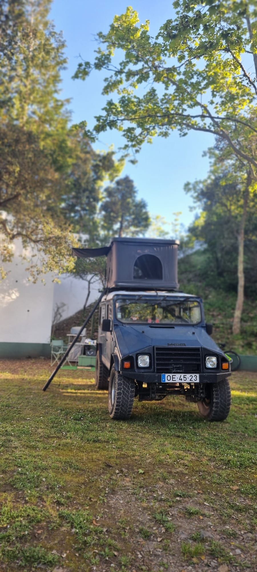 Tenda de tejadilho 1.90 por 1.40