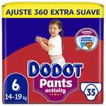 Dodot Activity Pants T6, 35 Unidades, 14kg-19kg, Com STOP Fugas