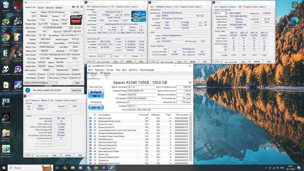 Продам Игровой пк( intel core i7,1155,amd rx 470,nVidia, GeForce,xeon)
