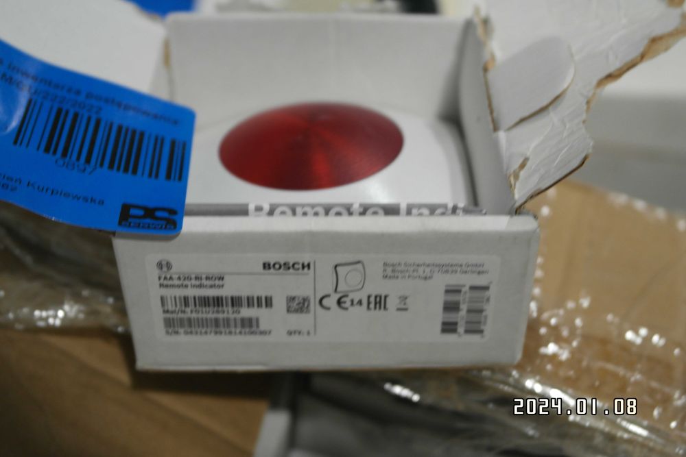 Osprzęt systemów bezpieczeństwa i kontroli dostępu