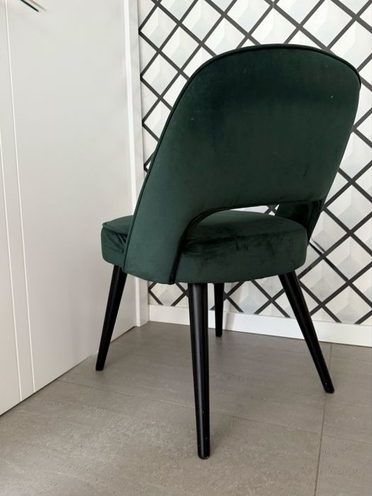 Vendo 2 cadeiras veludo verde - Loja VIVA