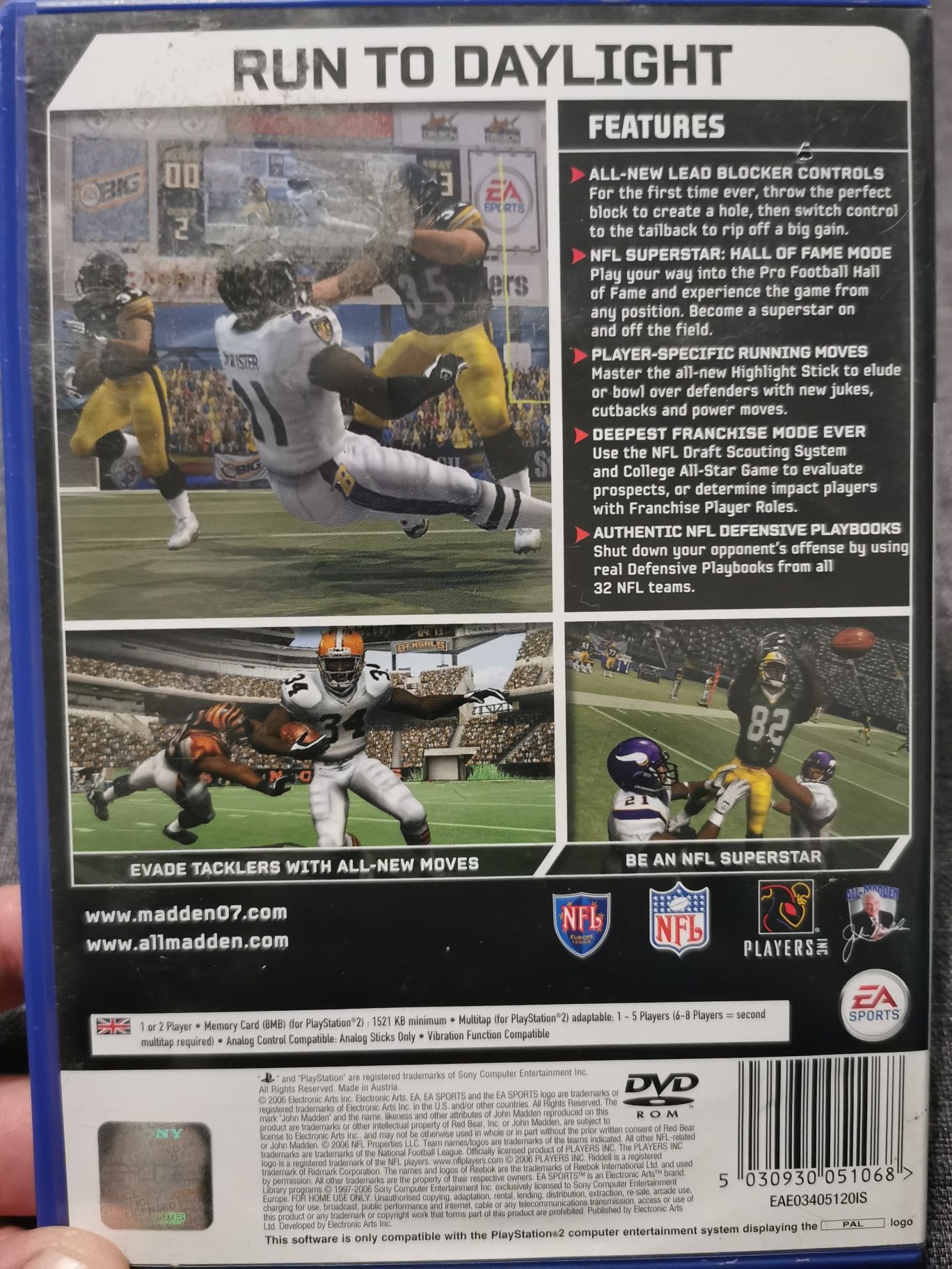 Gra ps2 Madden nfl 07