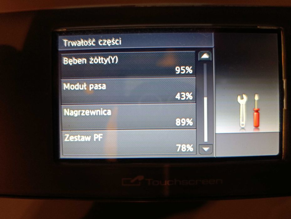 Brother DCP-9020CDW (WIFI,LAN,DUPLEX, SKANER) - uszkodzona