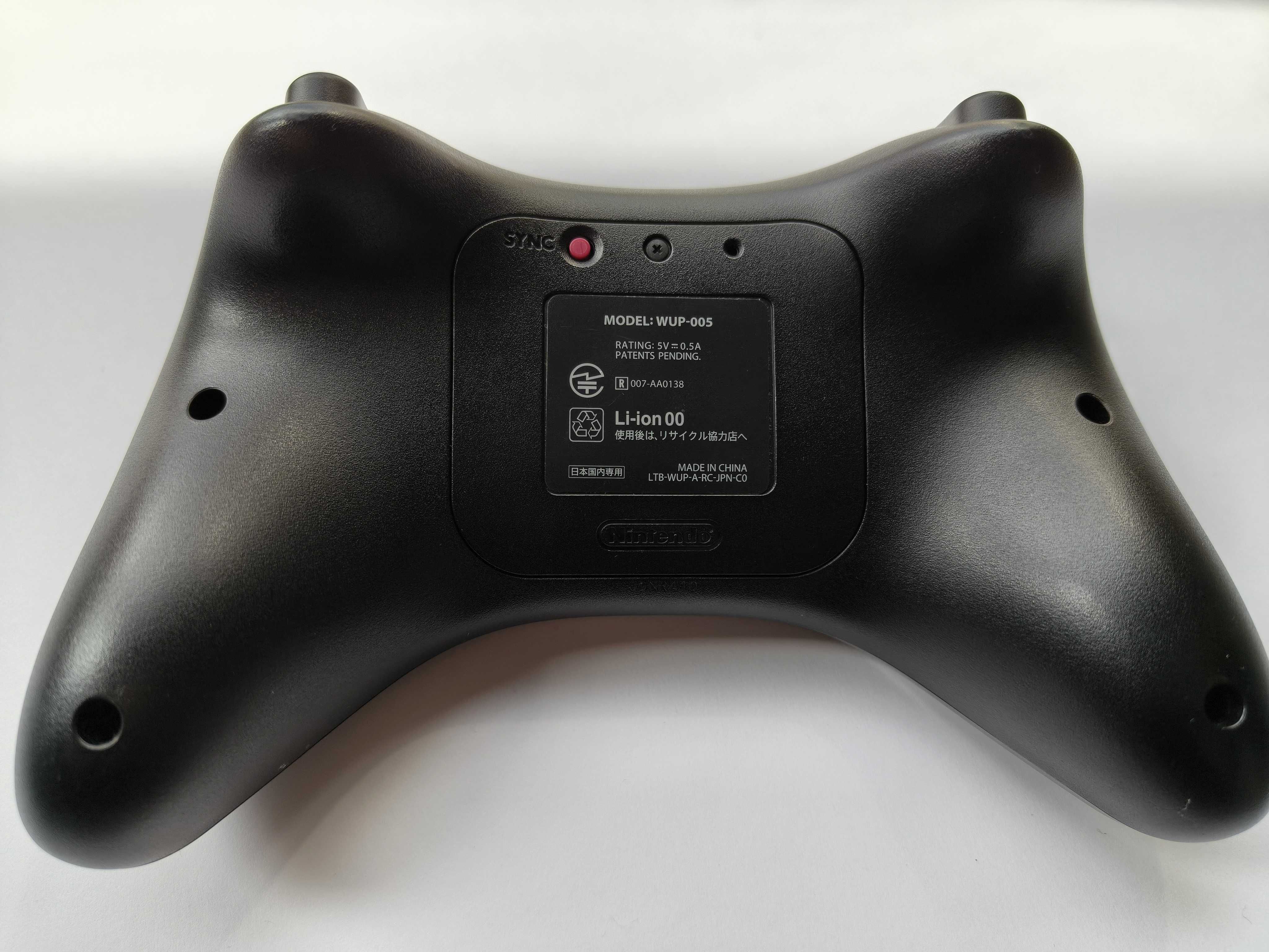 Oryginalny Pad Kontroler Nintendo Wii U Pro Controller WUP-005 Czarny
