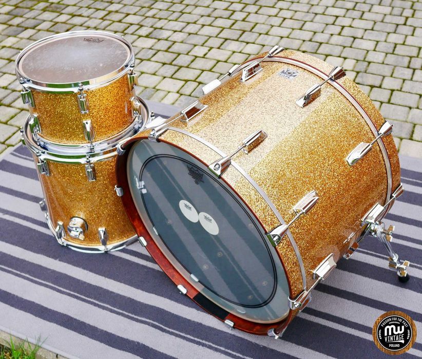 Perkusja Tama Superstar Vintage 22", 12", 14" Gold Sparkle ‼️