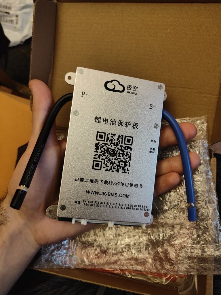 Смарт БМС 30-200A 7-24S JiKong балансир активний JK Smart BMS