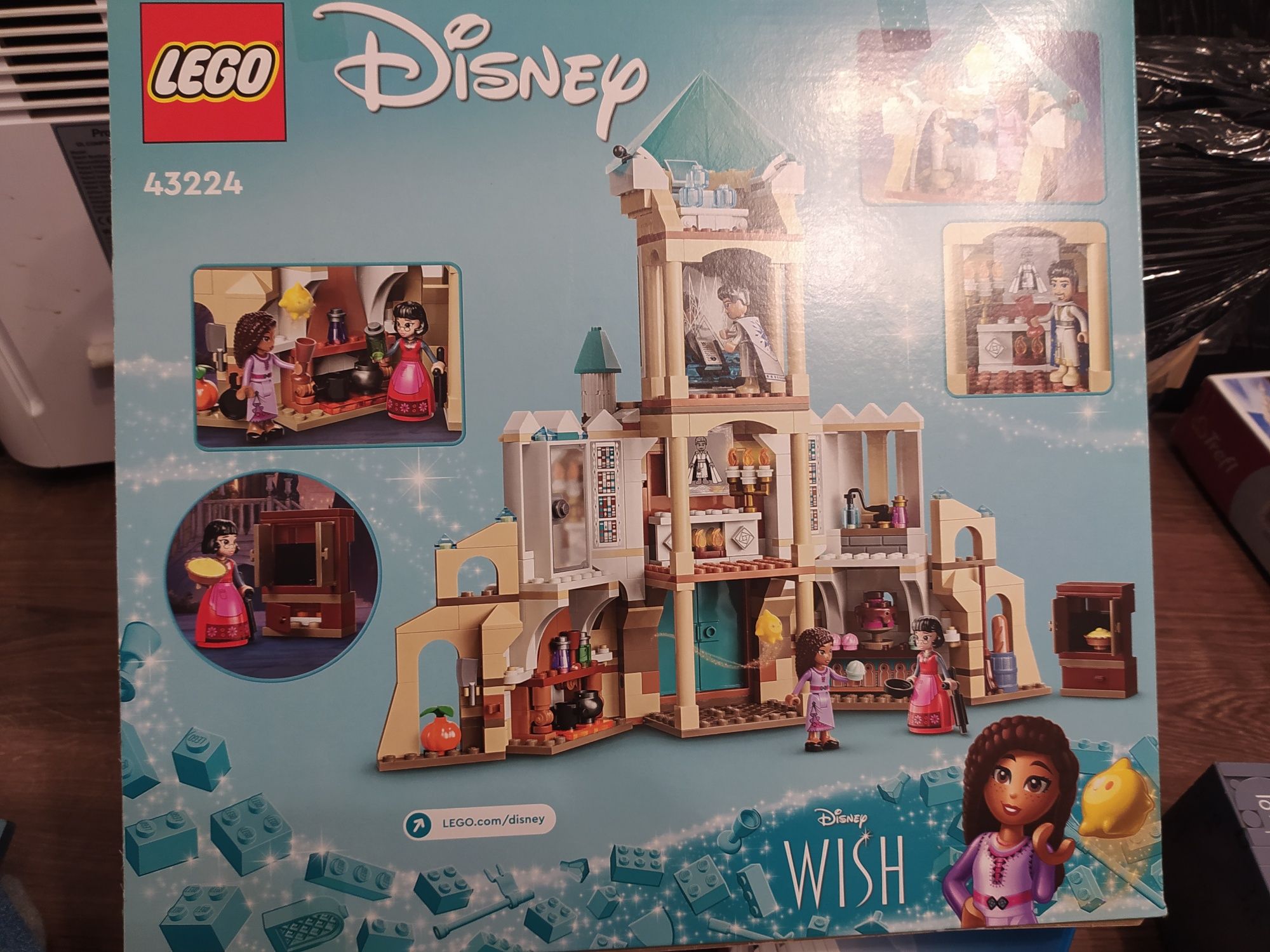 LEGO 43224 Disney Wish- Zamek króla Magnifico