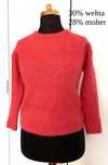 YAYA Sweter wełniany moherowy vintage retro parisian vibes roz L
