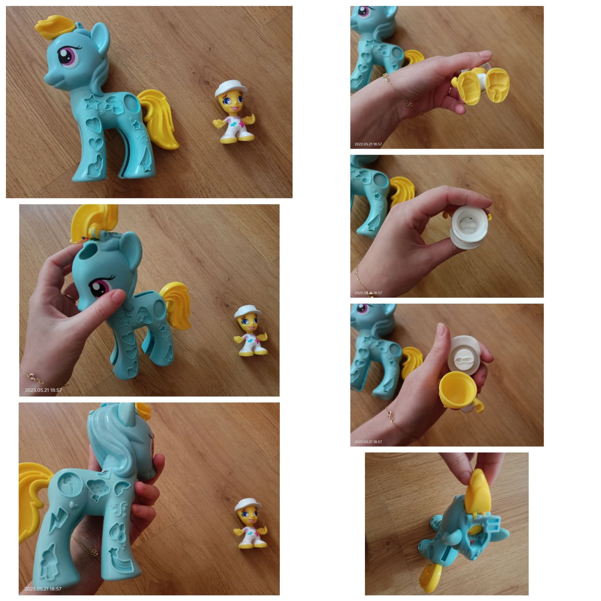 Набір для ліплення Play-doh. Іграшки  little pony