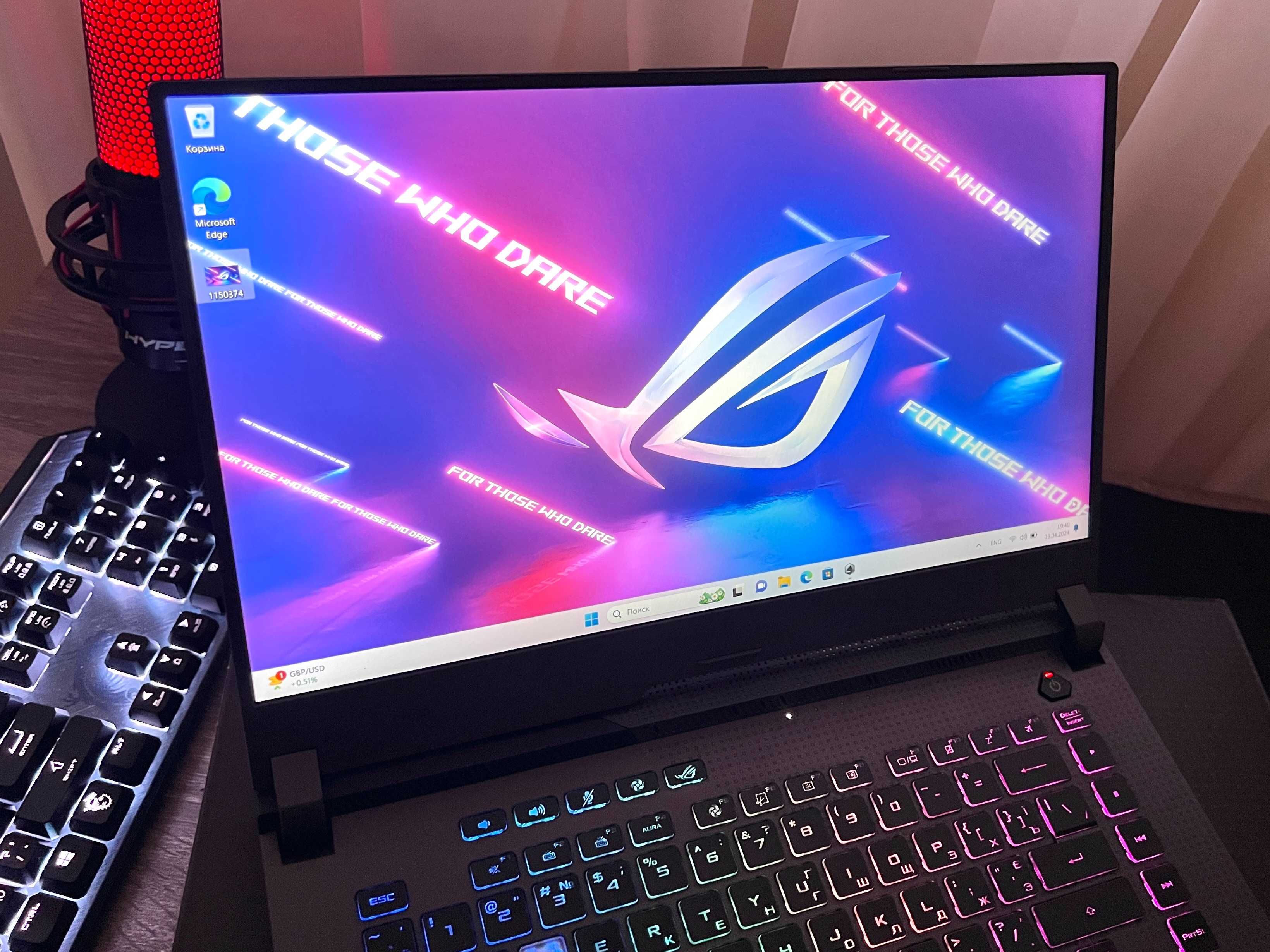 3050Ti ! Игровой ноутбук Asus ROG Strix G15 (RTX 3050 Ti , 2070, 3060)