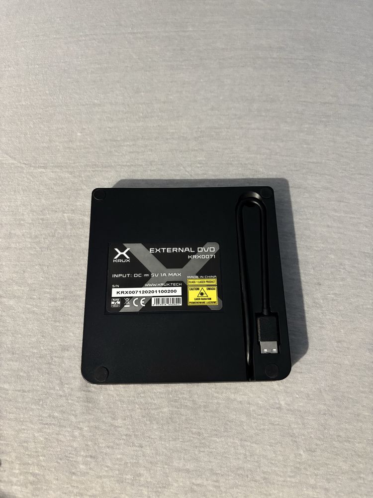 Nagrywarka zewnętrzna DVD/CD Krux KRX0071