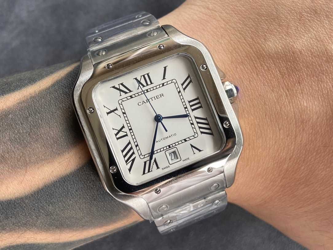 Automatyczny męski zegarek Cartier Santos de Cartier