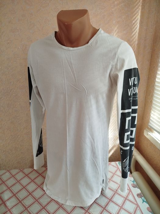 Мужской Лонгслив Jack & Jones (S) Slim Fit