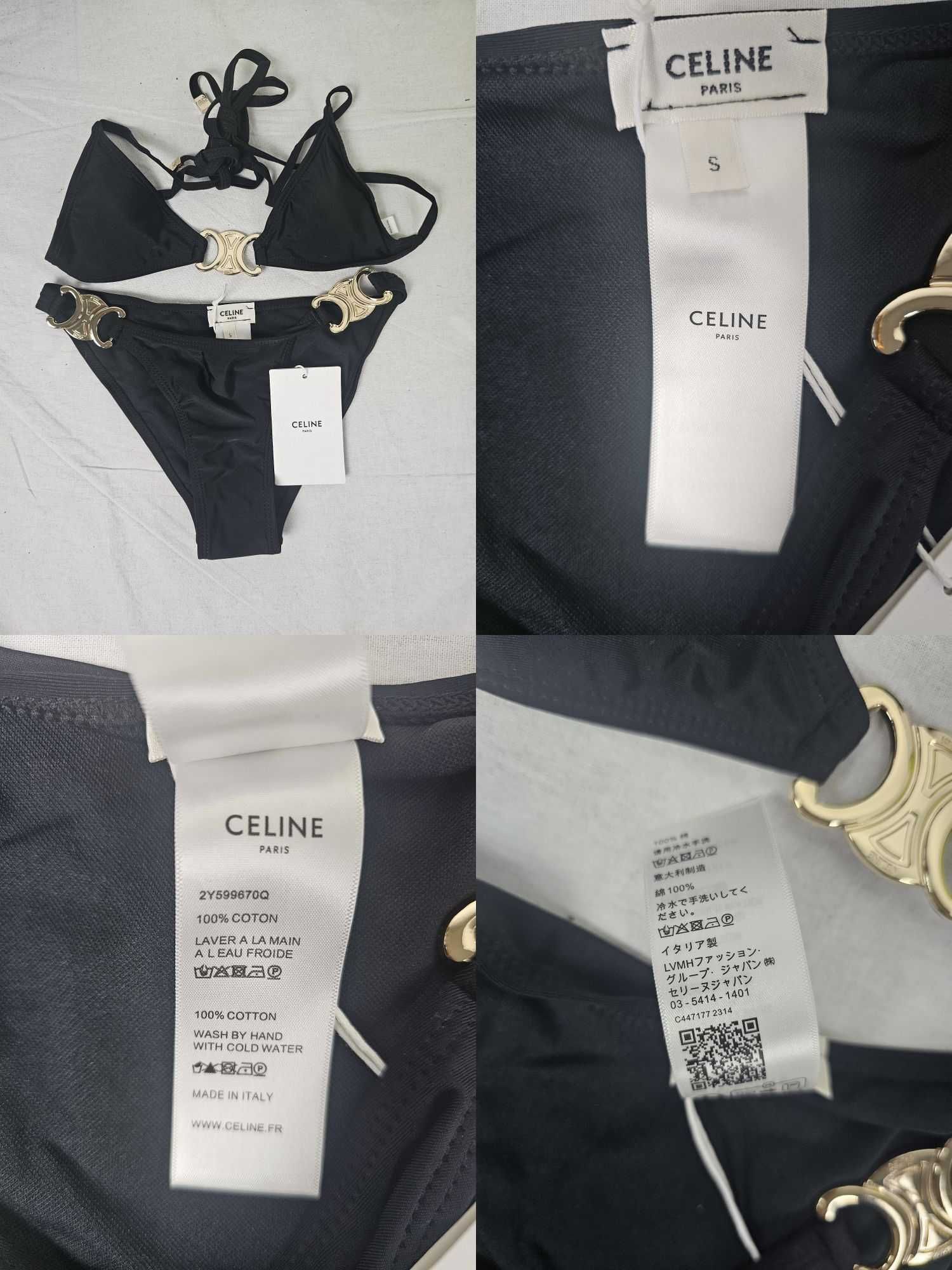 Stroje kąpielowe damskie Celine Paris 2 częściowy