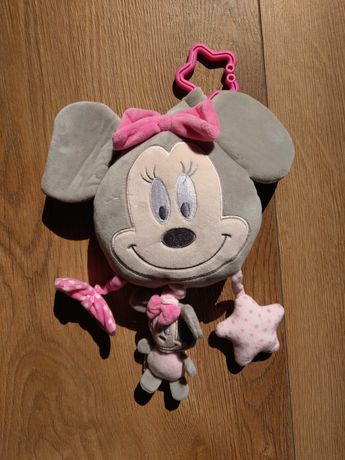 Disney Myszka Minnie Mouse Pozytywka przytulanka Nowa