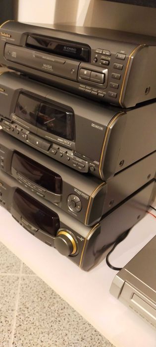 Aparelhagem - Technics HiFi Separate System EH600 CD mais 5 colunas