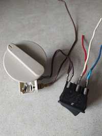 Терморегулятор та кнопки електричного конвектора