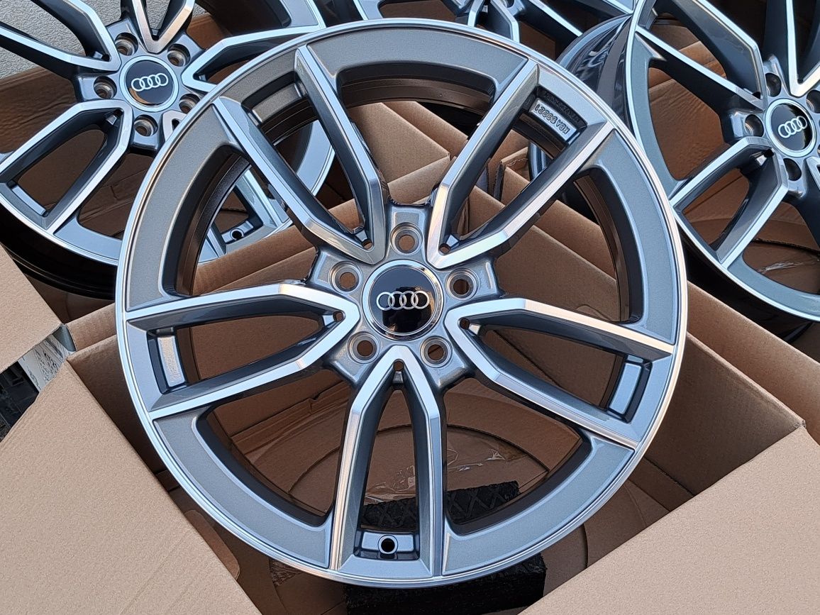 Alufelgi NOWE 18 AUDI 5x112 A3 A4 B6 B7 B8 B9 A6 C5 C6 Q2 Q3 TT KT21