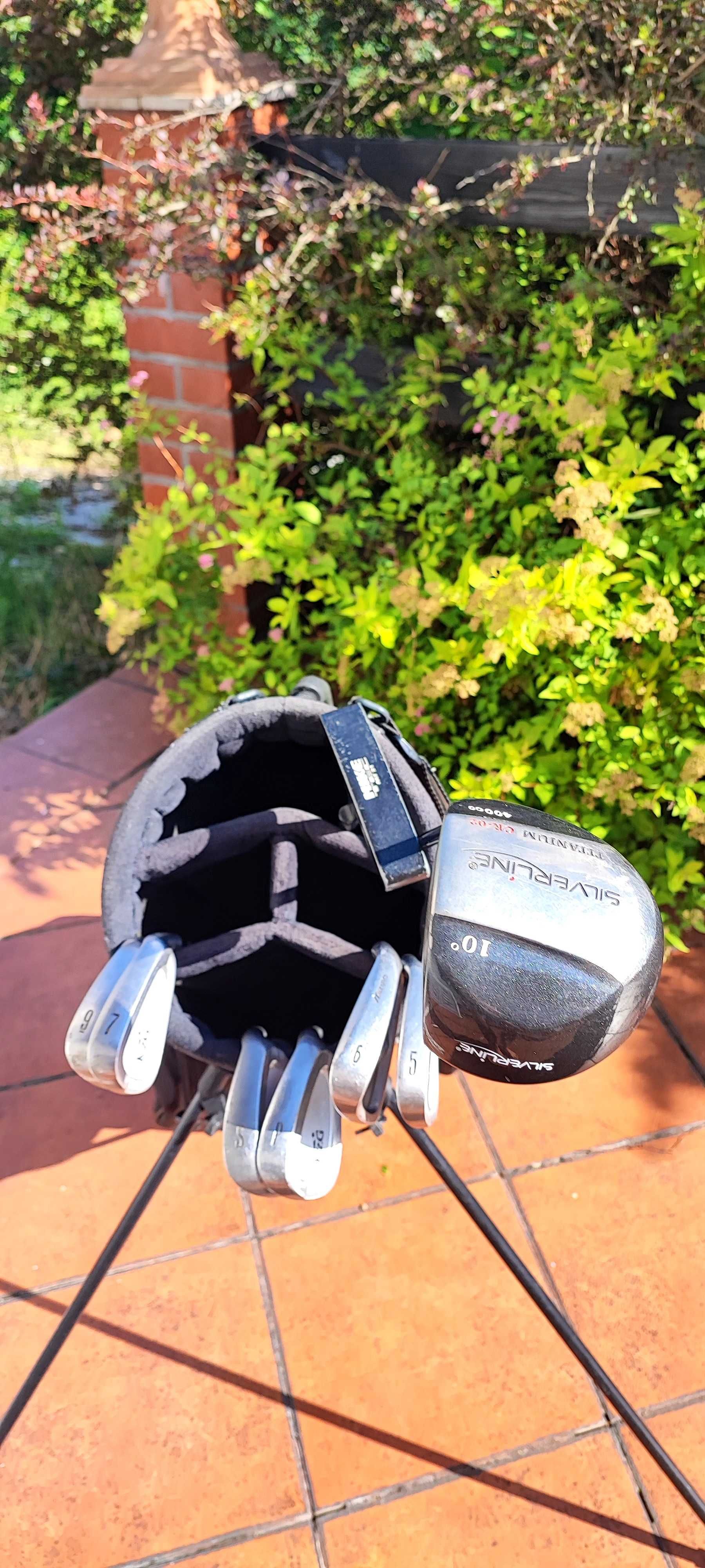Torba golfowa Callaway.Kije do golfa.Zestaw.