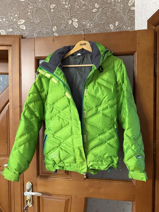 Лижна куртка зелена