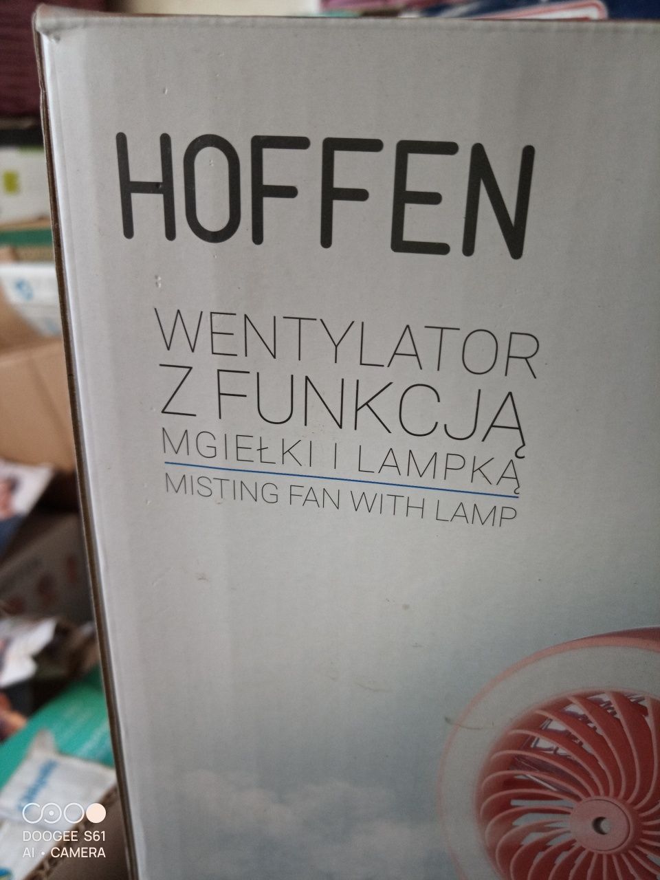 Nowy wentylator z funkcją mgielki