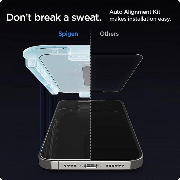 Szkło Hartowane Spigen Glas.tr ”Ez Fit” 2-Pack Iphone 12/12 Pro