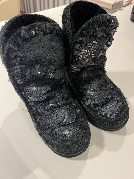 Botas de pelo mou mou