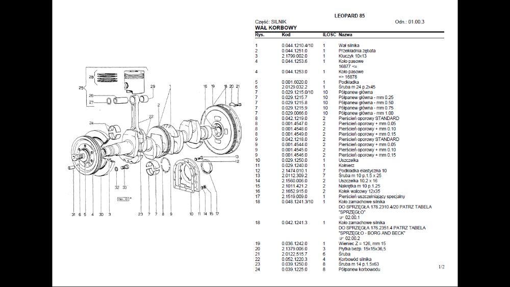 SAME Explorer 55,60,65c,70,75,80,falcon 50 KATALOG CZĘŚCI po PL