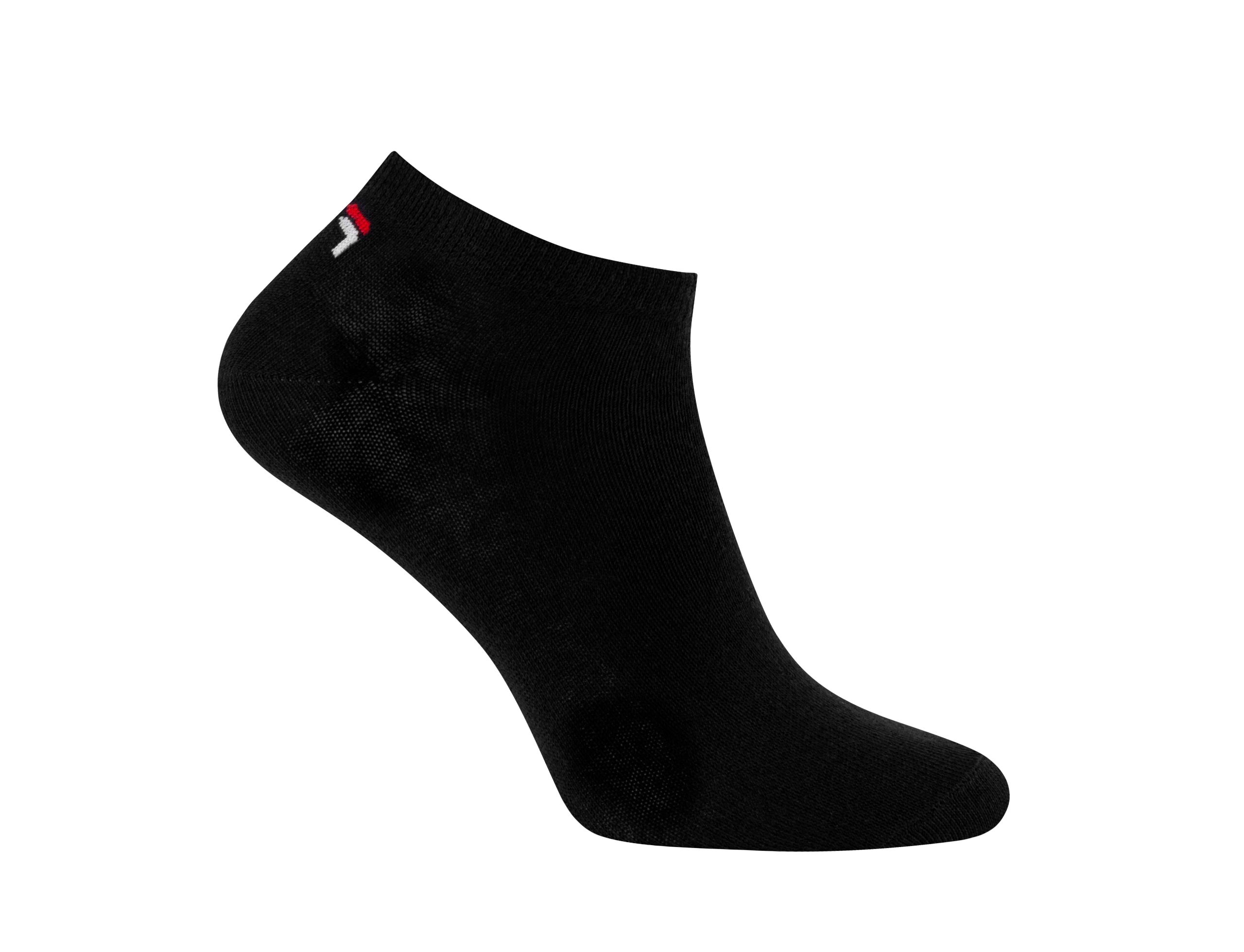 Skarpetki Stopki Męskie Fila 3-Pack Black Czarny R. 43-46 Oryginał