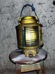 Lampa okretowa mosiężna
