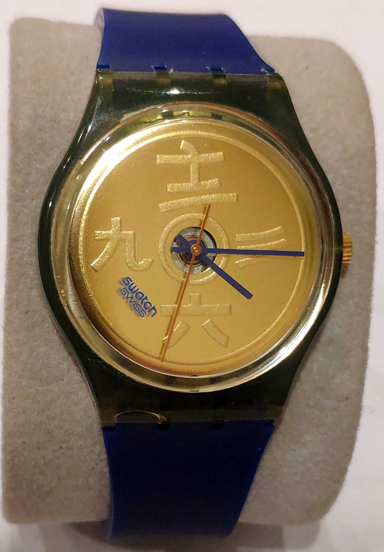 zegarek SWATCH 1994 The Lake GN138 Analog WR 30M vintage