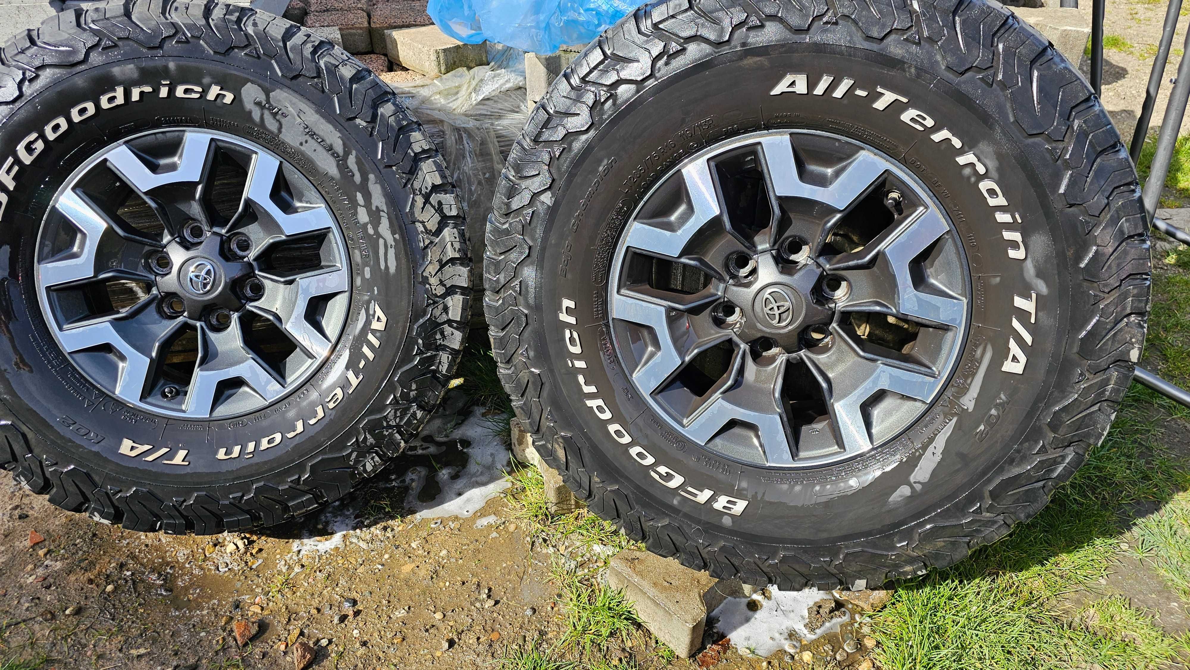 Koła i felgi Toyota Tacoma, 4RUNNER, 16X7.5 6x139.7