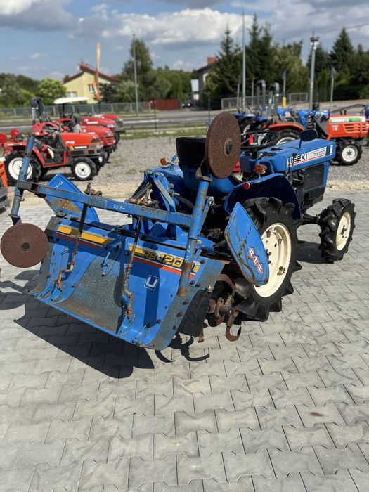Traktorek Traktor ogrodniczy japoński Iseki TX1510 glebogryzarka 120