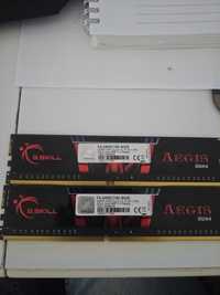 Memorias Ram GSKIL AEGIS DDR4 2400 MHZ CL15 20V  8GB 2X4