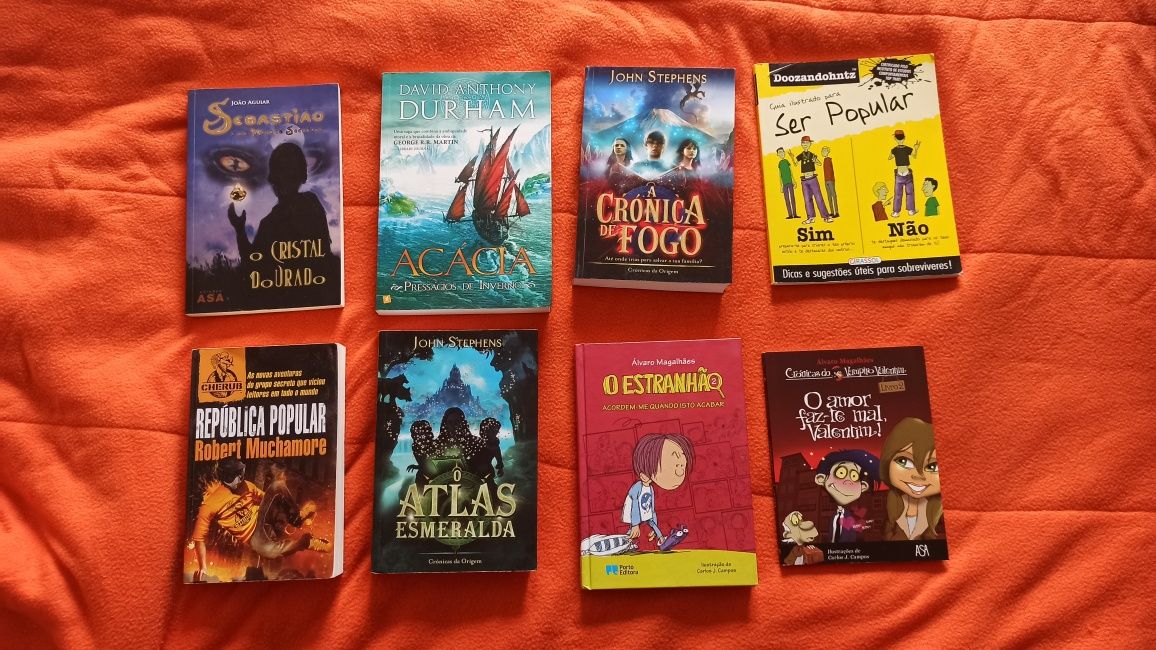 8 Livros juvenis