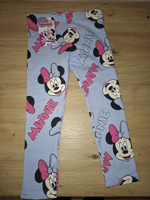Legginsy getry 104 dziewczynka myszka minnie