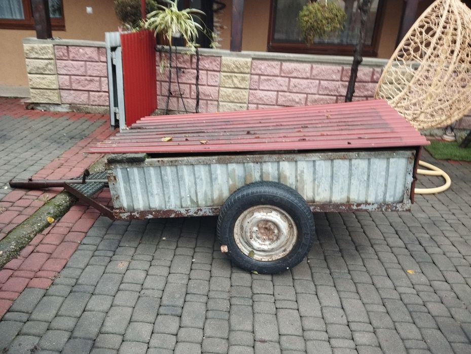 Прицеп на мотоблок.