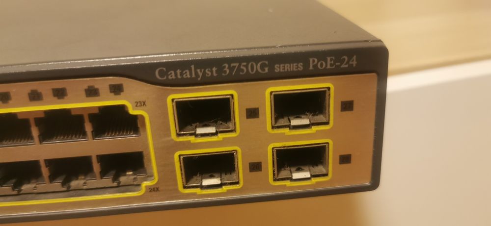 Przełącznik switch Cisco Catalyst 3750G POE-24