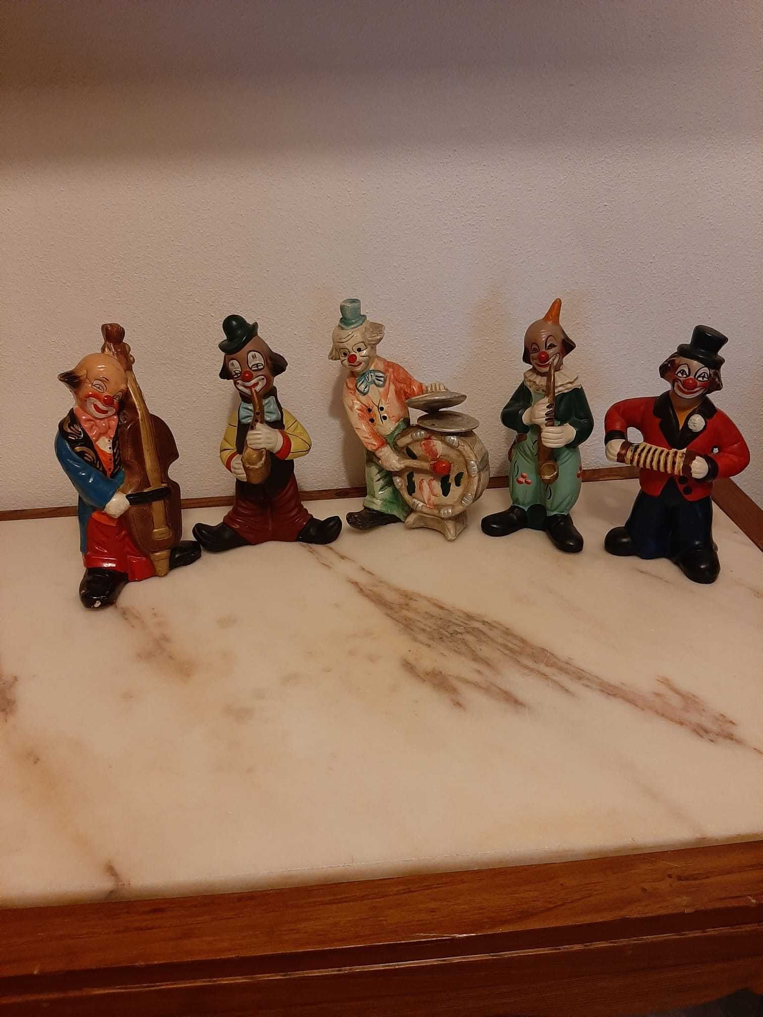 Bonecos de loiça "músicos"
