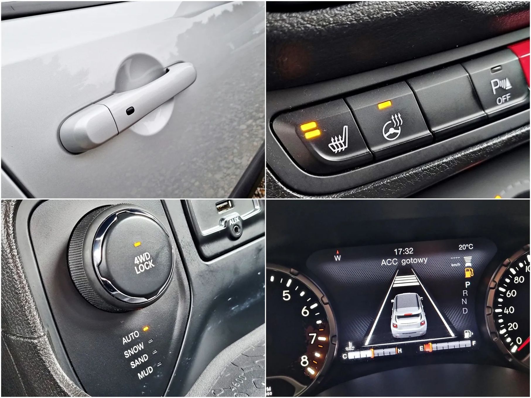 Jeep Renegade EUROPA _ 4x4 Automat _ 72.ooo km_ GRZANA Kierownica i Fotele_ ACC