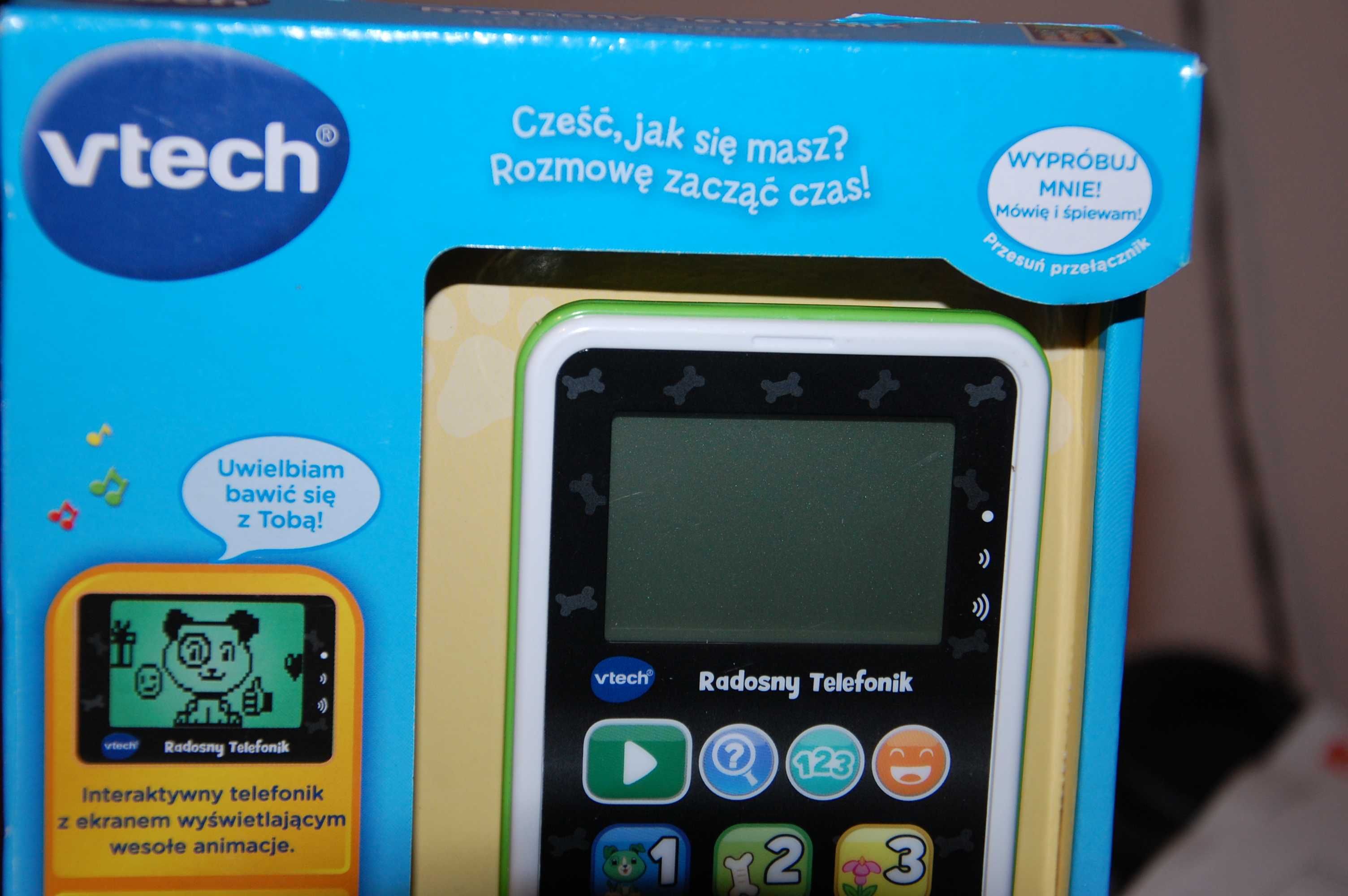 v-tech interaktywny telefonik dla dziecka